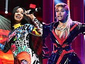 「ニッキー・ミナージュ、カーディ・Bに反撃「自分がすごくバカみたいに見えるだろうって自分でも分かってたんでしょ」」1枚目/1