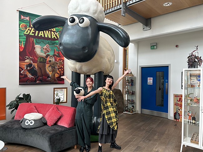 「羊文学、Eテレ『ひつじのショーン』最新シリーズのEDテーマ担当決定」1枚目/1