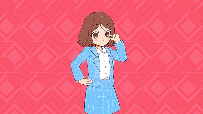 「asmi、揺れる恋心をアニメーションでも表現した「チョコっと好きよ」MV公開」1枚目/3