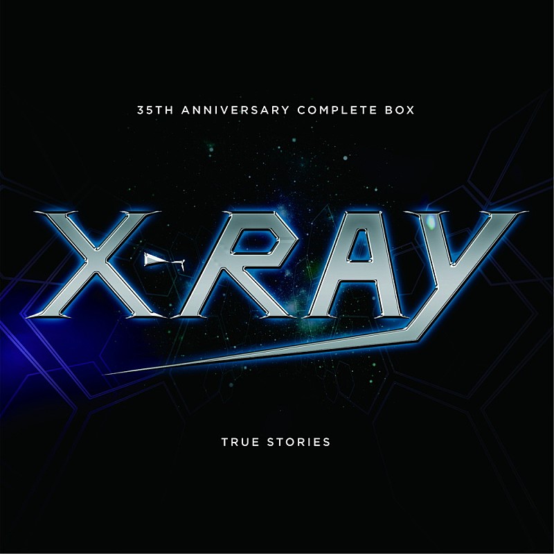 「X-RAY、結成45年を記念し10枚組コンプリート・ボックスが復刻」1枚目/1