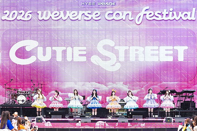 「＜レポート＞CUTIE STREET、韓国フェスに初登場　目標は「KSPOドームでの単独ライブ」」1枚目/10