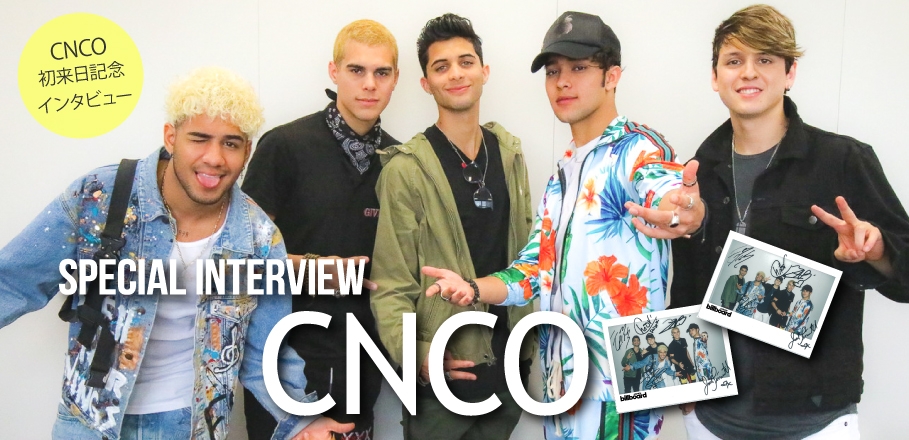 CNCO来日記念インタビュー