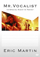 エリック・マーティン「 ＭＲ．ＶＯＣＡＬＩＳＴ　～Ａ　ＳＰＥＣＩＡＬ　ＮＩＧＨＴ　ＩＮ　ＴＯＫＹＯ～」