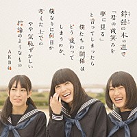 ＡＫＢ４８「 鈴懸の木の道で「君の微笑みを夢に見る」と言ってしまったら僕たちの関係はどう変わってしまうのか、僕なりに何日か考えた上でのやや気恥ずかしい結論のようなもの」