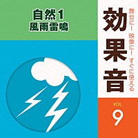 （効果音）「 舞台に！映像に！すぐに使える効果音　９　自然１　風雨雷鳴」