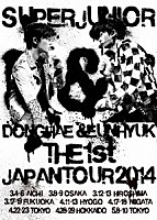 ＳＵＰＥＲ　ＪＵＮＩＯＲ　ＤＯＮＧＨＡＥ　＆　ＥＵＮＨＹＵＫ「 ＳＵＰＥＲ　ＪＵＮＩＯＲ　Ｄ＆Ｅ　ＴＨＥ　１ｓｔ　ＪＡＰＡＮ　ＴＯＵＲ　２０１４」