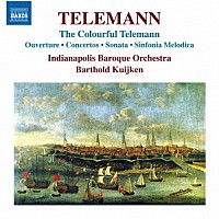 バルトルド・クイケン／インディアナポリス・バロック・オーケストラ「 Ｔｈｅ　Ｃｏｌｏｕｒｆｕｌ　Ｔｅｌｅｍａｎｎ」