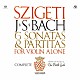 ヨゼフ・シゲティ「バッハ：無伴奏ヴァイオリンのためのソナタとパルティータ」