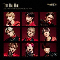 ＢＬＡＣＫ　ＩＲＩＳ「 Ｔｈａｔ　Ｔｈａｔ　Ｔｈａｔ」