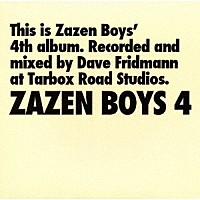 ＺＡＺＥＮ　ＢＯＹＳ「 ＺＡＺＥＮ　ＢＯＹＳ　４」