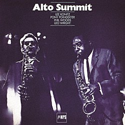 （Ｖ．Ａ．） リー・コニッツ ポニー・ポインデクスター フィル・ウッズ レオ・ライト ヨアヒム・キューン パレ・ダニエルソン ヨン・クリステンセン「アルト・サミット」