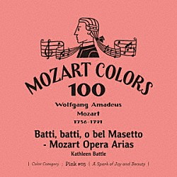 キャスリーン・バトル メトロポリタン歌劇場管弦楽団 ジェイムズ・レヴァイン「ぶってよ、マゼット～モーツァルト：オペラ・アリア集」