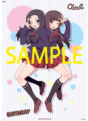 「ClariS 応募殺到イベをニコ生で配信、新イラスト発表」