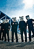 MAN WITH A MISSION「大臣の激励受けたオオカミバンド 新曲リリース発表」1枚目/1