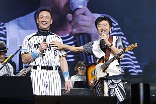 「ピッチャー桑田佳祐、バッター金本知憲 夢の共演が大阪で実現」