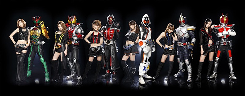 HR/HMファン驚嘆!? KAMEN RIDER GIRLSにスタープレイヤー集結