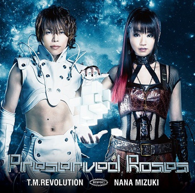 Ｔ．Ｍ．Ｒｅｖｏｌｕｔｉｏｎ×水樹奈々「シングル『Preserved Rose』 通常盤」4枚目/4