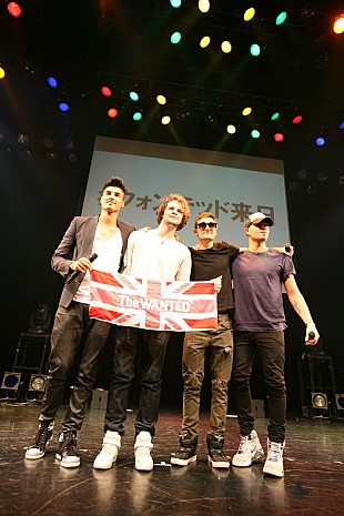 「ザ・ウォンテッド絶賛来日中！　「ウ～ウォンテッド！」ショーケース・ライブも大盛況」