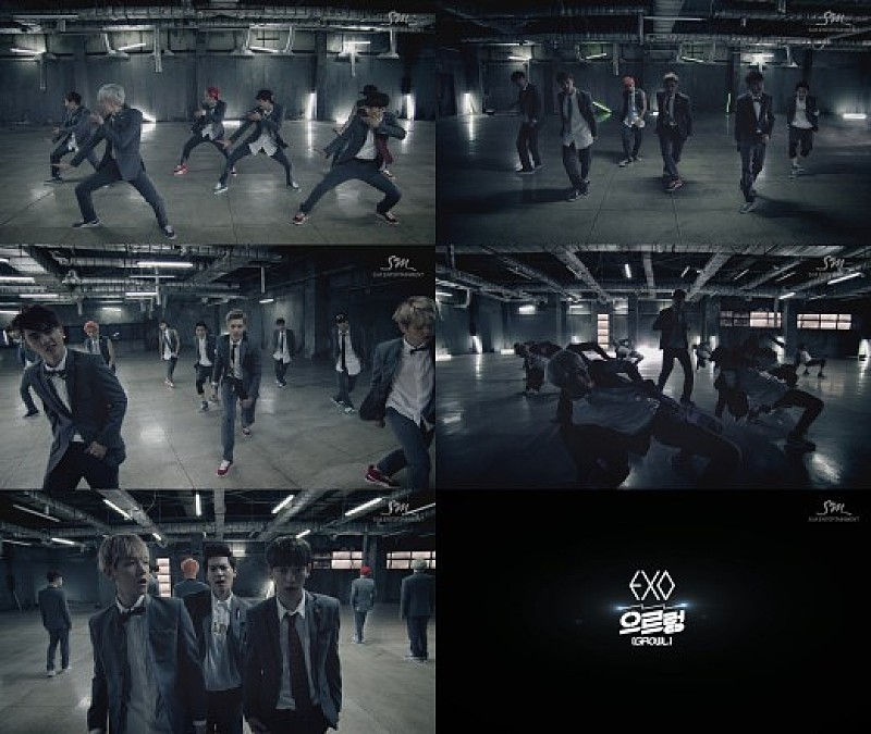 EXO ニュー・シングル「Growl」を公開