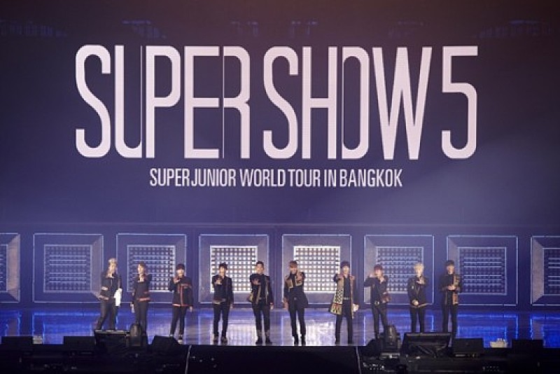 SUPER JUNIOR タイ公演で2万人のファンが熱狂