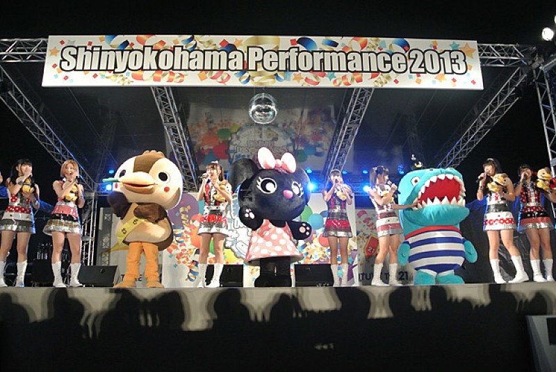 Ｃｈｅｅｋｙ　Ｐａｒａｄｅ「チキパがゆるキャラ かもねくんと共演、カナガワニやavexキャラも登場」1枚目/5