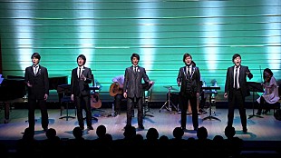 「LE VELVETS、実力を見せつけた初の生歌によるステージ」