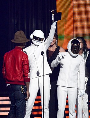 「【第56回グラミー賞】ダフト・パンクが最優秀アルバム賞と最優秀レコード賞の主要2部門を制覇！」