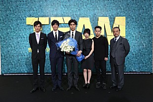 「加藤ミリヤ×清水翔太 ドラマ『TEAM』の制作会見にサプライズで登場」