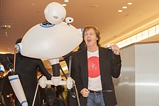 「ポール・マッカートニー、本日羽田空港に到着！」