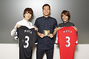 「USAGI 日本代表の吉田麻也選手に応援ソング生歌唱」