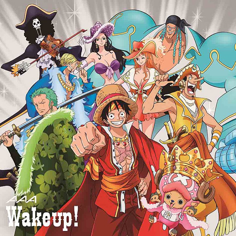 ＡＡＡ「シングル『Wake up!』　CD only（ワンピース絵柄ジャケットver.）」4枚目/5