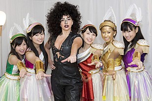 「ももクロ ガガ来日公演に登場、玉井はテンション上がって“ゴールド玉ちゃん”に」