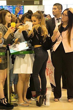 「アリアナ・グランデ　今年4度目となる来日に「本当に嬉しい」、来日中はMステ＆スッキリ出演も」