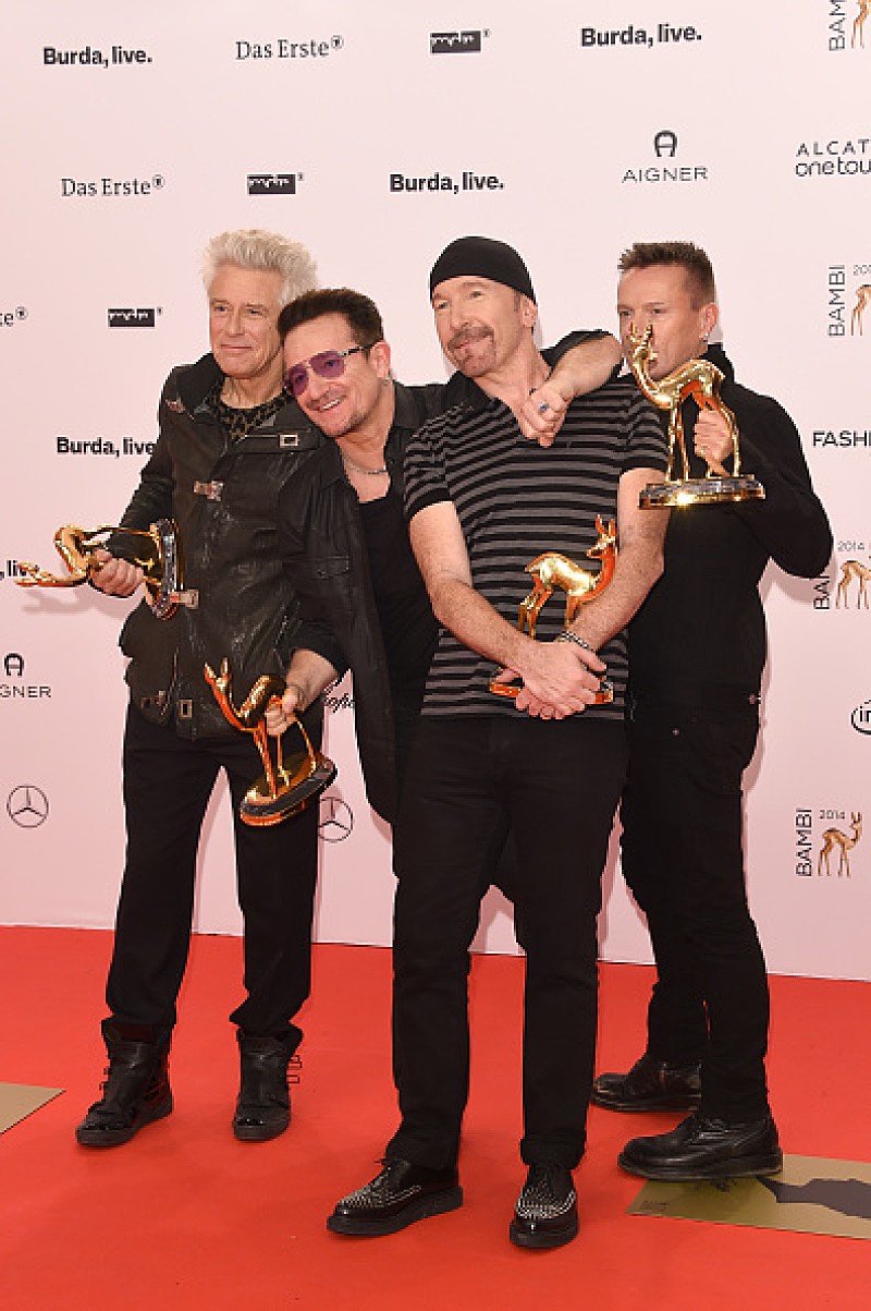 “最も影響力のない有名人2014”にボノ＆U2、ロビン・シックがランクイン