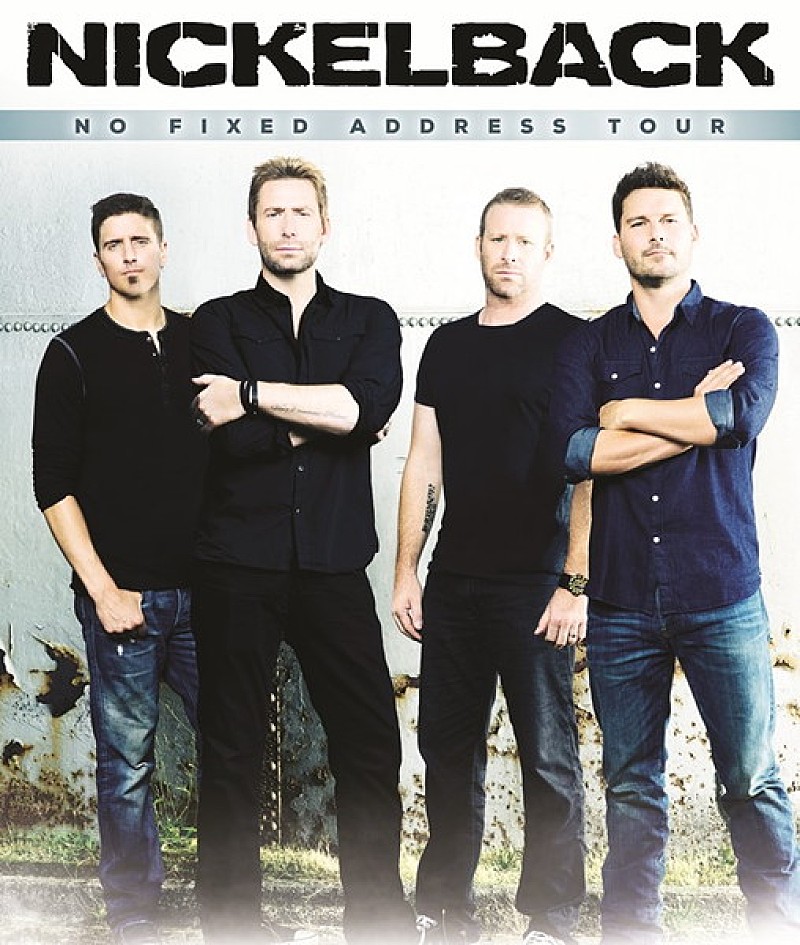 ニッケルバック 2年ぶりの来日公演が東京＆大阪で開催決定
