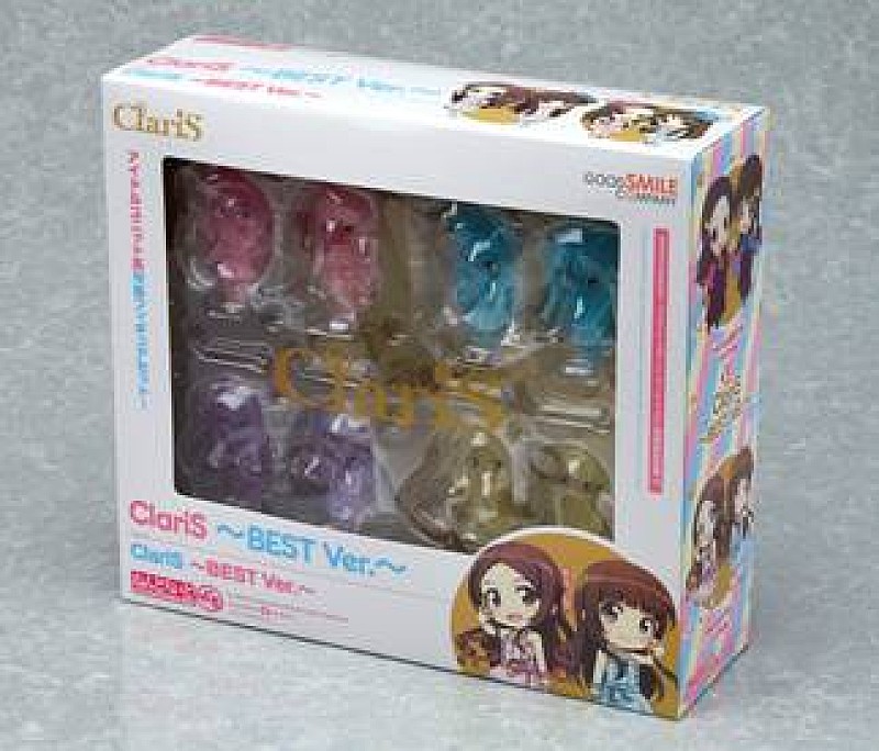 ClariS 初ベストアルバム特設ページ＆特典ねんどろいどぷち画像公開