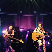 「片平里菜×ハマ・オカモト（OKAMOTO&amp;#039;S）セッションを『FULL CHORUS』でオンエア」1枚目/1