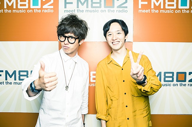 cero「FM802「MUSIC FREAKS」の新DJはcero高城晶平とブルエン田邊駿一に！1年間番組DJをつとめる」1枚目/3