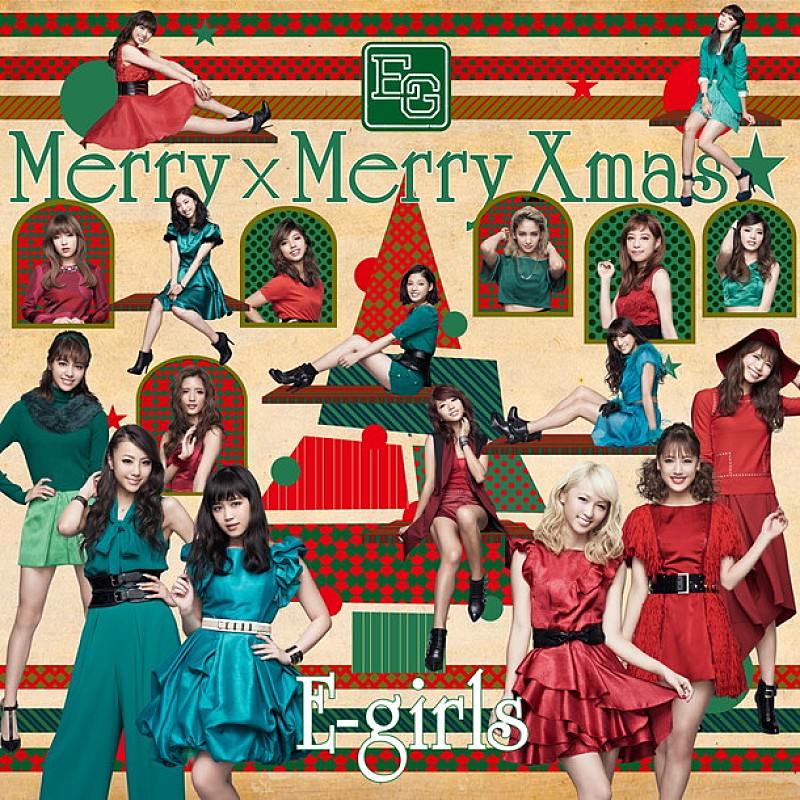 E-girls セクシー＆キュートなクリスマス仕様ビジュアルに胸キュン