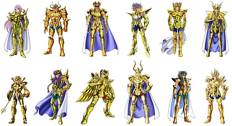 【聖闘士星矢30周年展】なんと等身大“黄金聖闘士”が全12体初集結