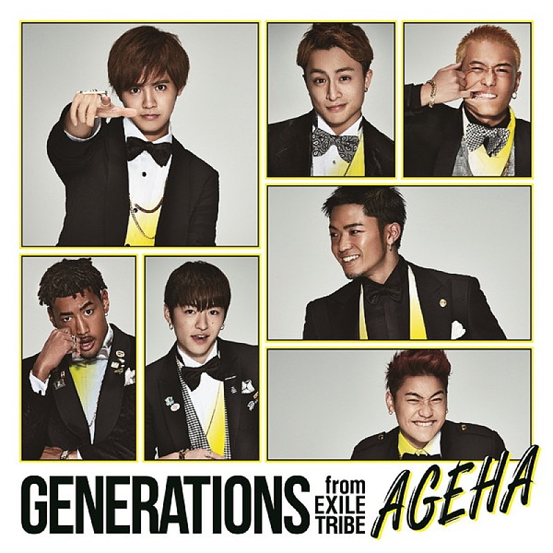 GENERATIONS from EXILE TRIBEが11作目シングルでビルボード週間シングルチャート初の1位に