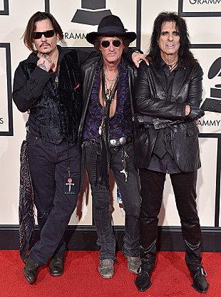 「ジョニー・デップ、アリス・クーパー、ジョー・ペリーらによるスーパーバンドがツアー発表」