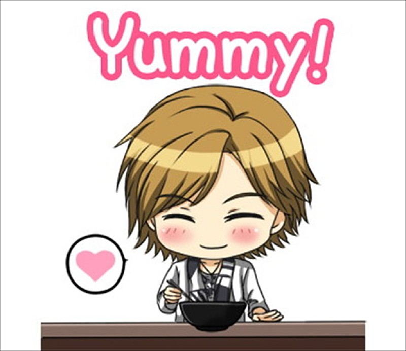 YOSHIKI「YOSHIKI（X JAPAN）LINEスタンプ第2弾！ 英語バージョン配信開始」1枚目/4