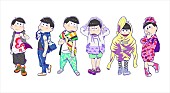 「『おそ松さん』×【東京ガールズコレクション】6つ子たちがランウェイデビュー！ 当日は記念グッズも販売」1枚目/1