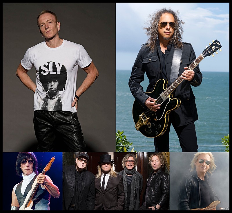 日本初開催の【THE CLASSIC ROCK AWARDS】にメタリカのカーク・ハメットとデフ・レパードのフィル・コリンの出演決定