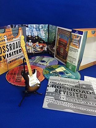 「エリック・クラプトン【クロスロード・ギター・フェスティヴァル】のライブ録音3枚組がリリース＆世界初となる1/8サイズの“ブラウニー”フィギュア付き完全限定盤も」