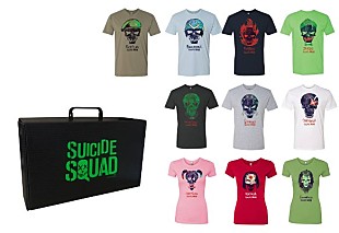 「大ヒット映画『スーサイド・スクワッド』の豪華Tシャツセットプレゼント」