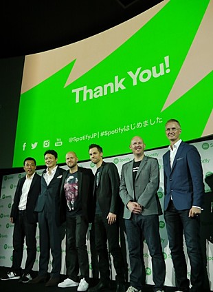 「Spotifyがついに日本上陸、日本向けに歌詞表示サービスも」