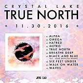 Crystal Lake「Crystal Lake、ニューアルバムの収録曲とアートワーク公開」1枚目/3