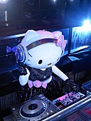 テンテンコ「ハローキティもDJで出演【Pink sensation 2016】テンテンコ/Sugar&amp;#039;s Campaignらの音楽を夜のピューロランドで」1枚目/12